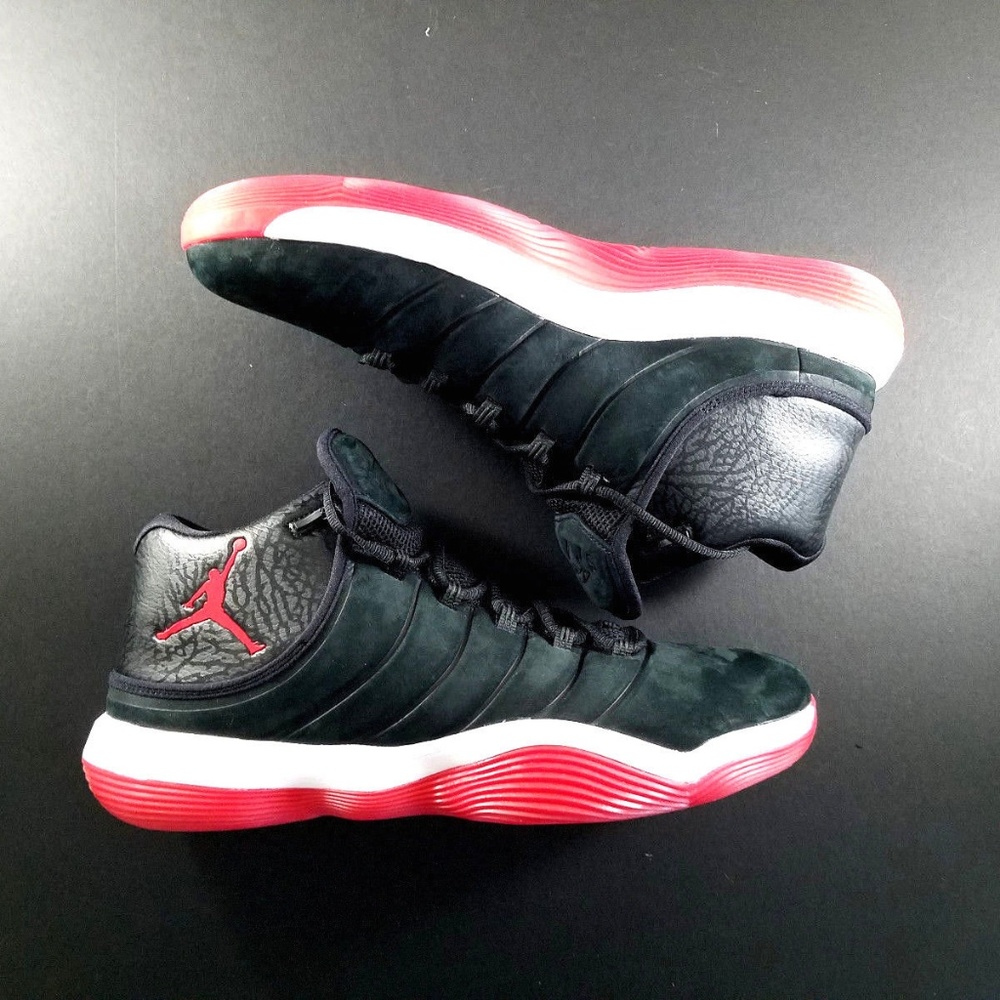 Jordan Super Fly Mens Size 15 Black Red 921203-001 - Picture 4 of 8